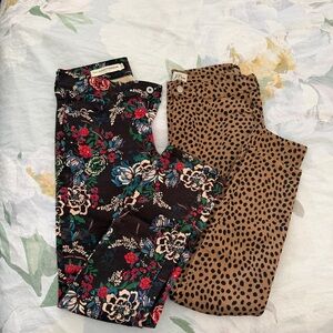 J. Crew 🐆 and Anthropolgy Pilcro Toothpick Jeans